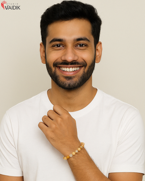 Studio Vaidik Yellow Aventurine Bracelet