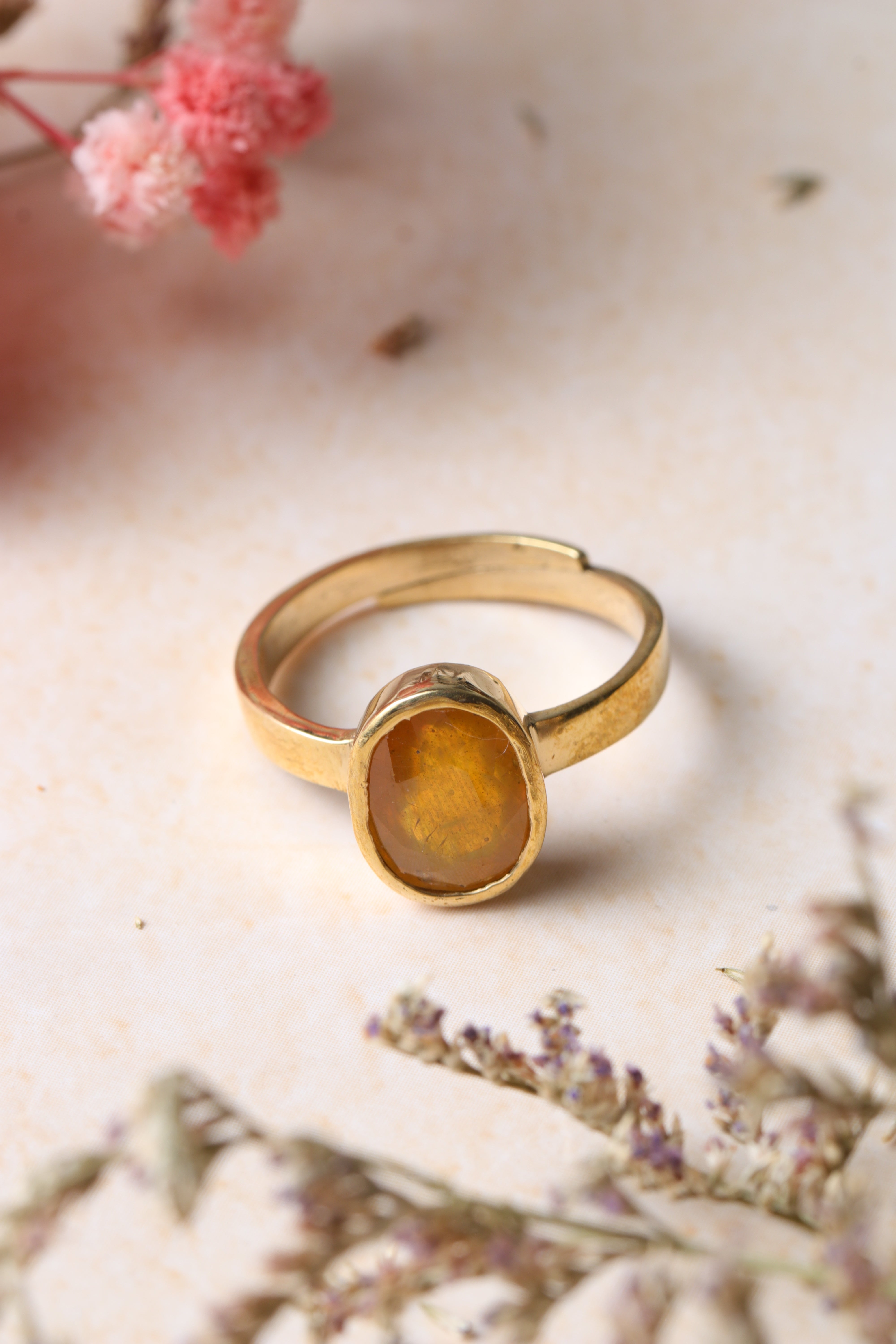 Studio Vaidik Pukhraj/ Yellow Sapphire Ring ratti